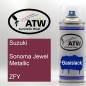 Preview: Suzuki, Sonoma Jewel Metallic, ZFY: 400ml Sprühdose, von ATW Autoteile West.